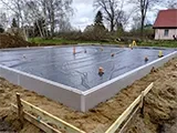 Płyta fundamentowa – realizacja PB DOMY